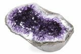 Sparkly Deep-Purple Amethyst Geode - Uruguay #357214-1